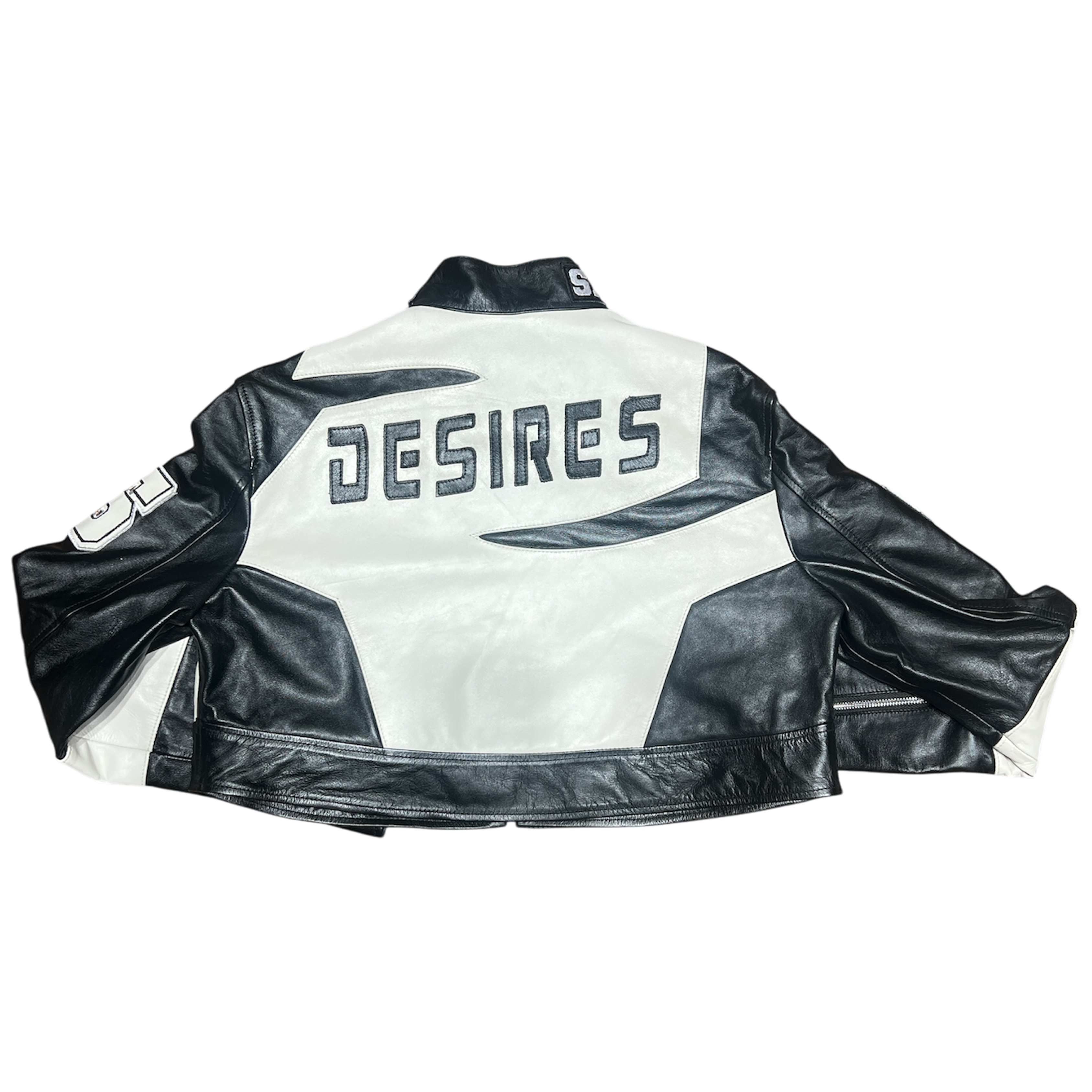 Cropped Womens Desires Racing Jacket